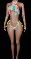 Tie Dye Two Piece Thong Bikini