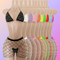 Triangle bikini short set