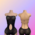 Strapless one piece short set